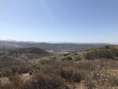 View into Sycamore Canyon.