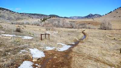 First mile of the trail