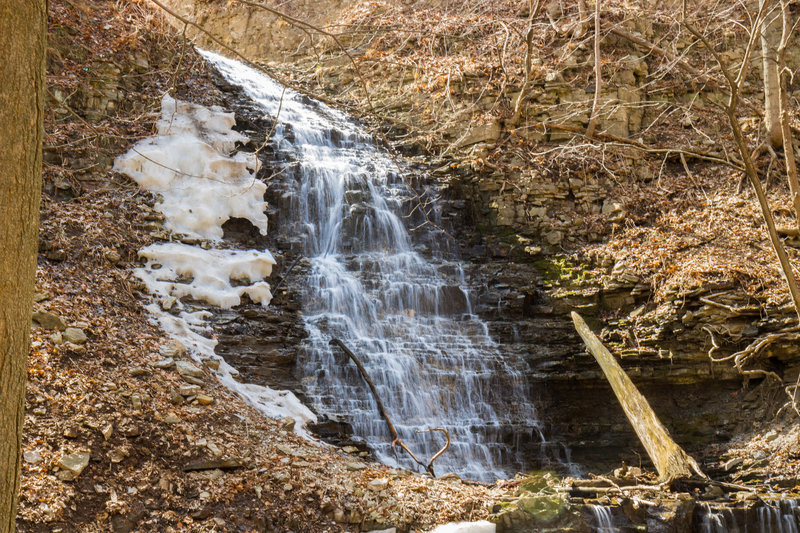 The upper portion of Scenic Falls.