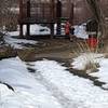 The viewing platform.  This is during one of the rare snowy times.