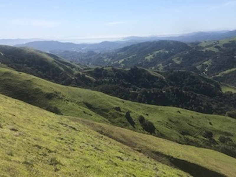 Looking South — San Francisco in the Distance