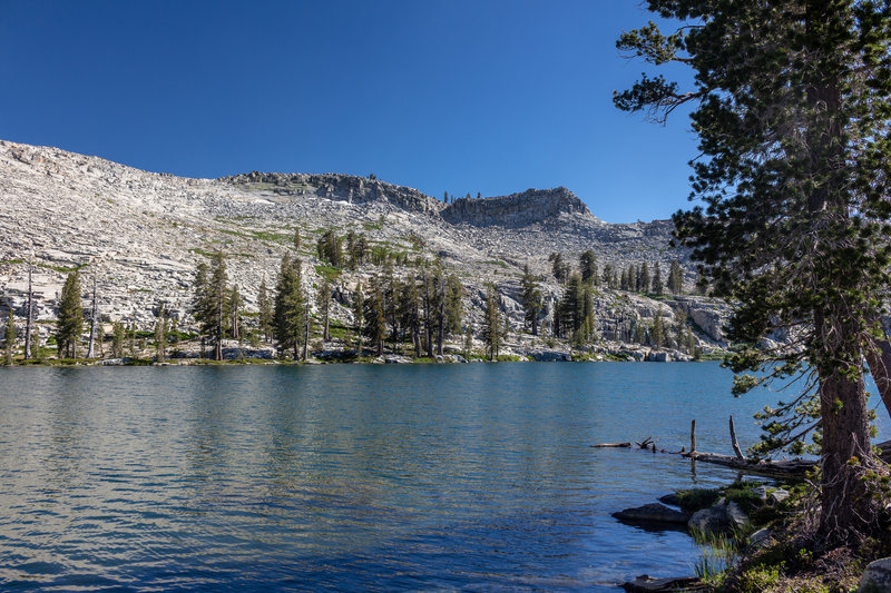 Buena Vista Peak right above Buena Vista Lake