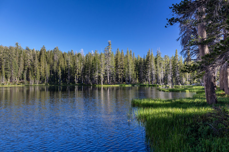 Royal Arch Lake during sunset