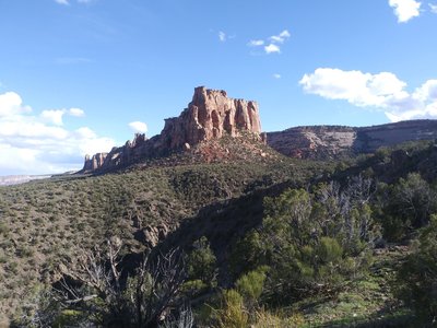 Top of the initial ascent.