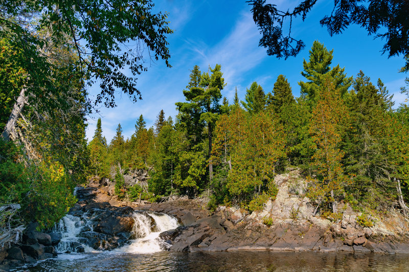 Manitou River Cascades Waterfall, Minnesota