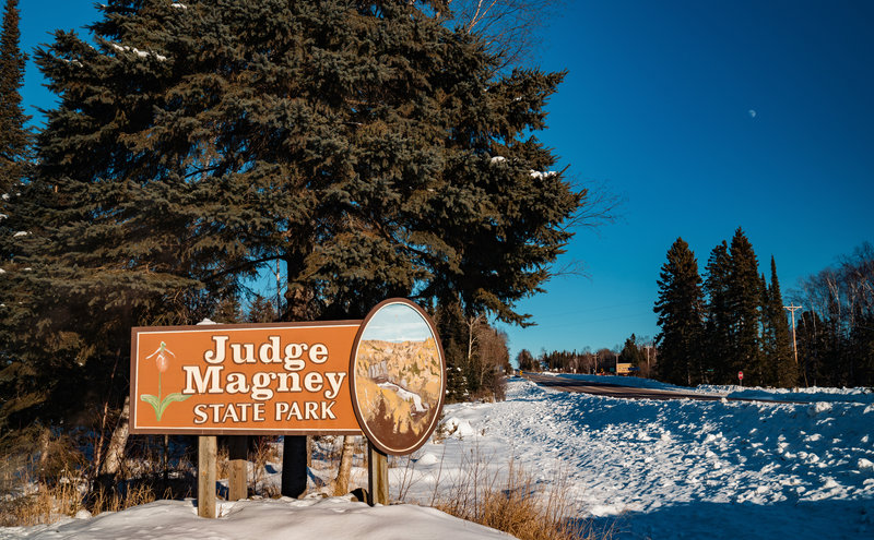 Winter on the North Shore: Judge C.R. Magney State Park on Highway 61