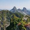 View of the Twin Sisters along the Howe Sound Crest Trail