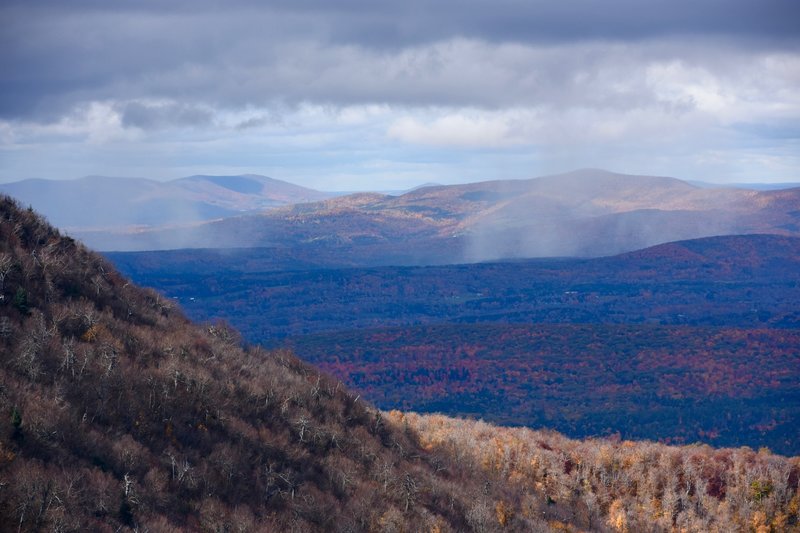 Snow in the Black Dome Valley