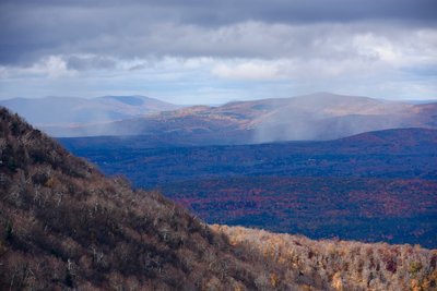 Snow in the Black Dome Valley