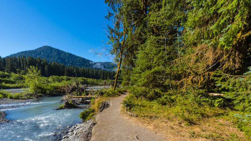 Beautiful day on the trail.