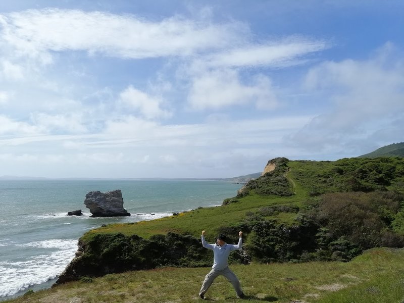 Coastal view near The Arch Rock