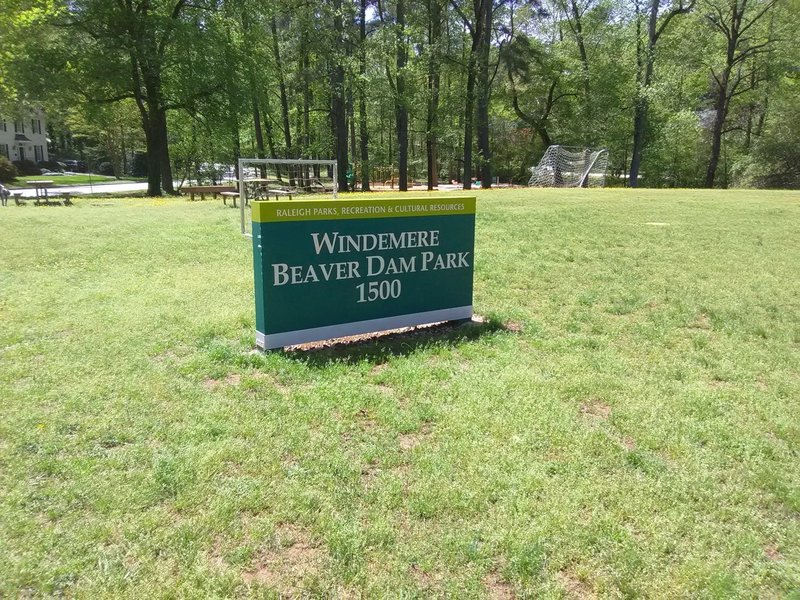 Park sign