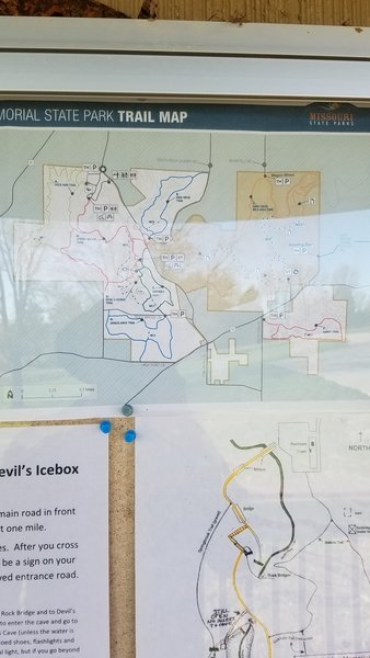 Trailhead map