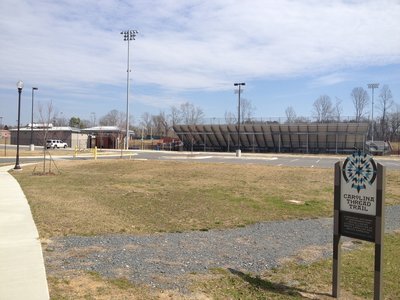 Cramerton HS Trail behind school athletic fields