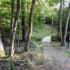 Bridge at Mountain Island Park Trail