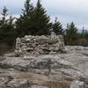 Massive cairn at the summit.