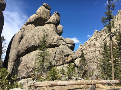 Elkhorn Mountain granite formations