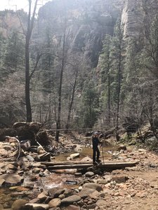 Lots of creek crossings make this a favorite.