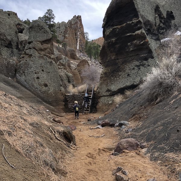 When you get to the wooden ladder, you got to the best part! It is like walking thru some sort of worm hole that takes you to another planet. Super cool landscape. Before this end part it is okay, but mostly boring. The end is amazing and 100% worth it!