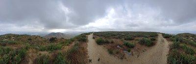 Top of the mountain.