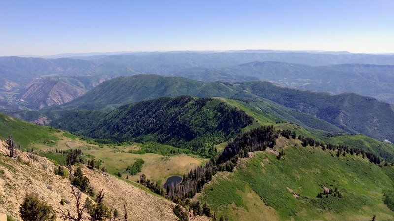 View from Spanish Fork Peak