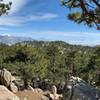 Scenic view at the top of the first peak.