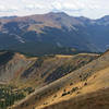 Looking at Wheeler Peak (highest point in NM) and the Wheeler Wilderness. The trail you see here is the Goose Lake Trail.