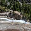 Do not get too close to the water at the top of Mist Falls. The slickrock can be very slippery.