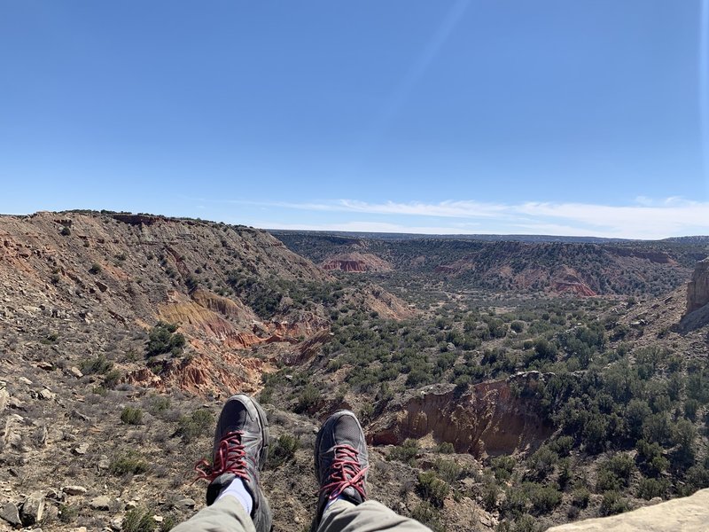 Several great places along the trail to take a break and enjoy the views