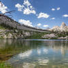 Dollar Lake with Fin Dome in the background