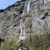 One of the many waterfalls in the valley.