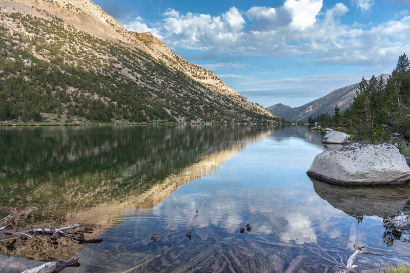 Charlotte Lake shortly after sunrise