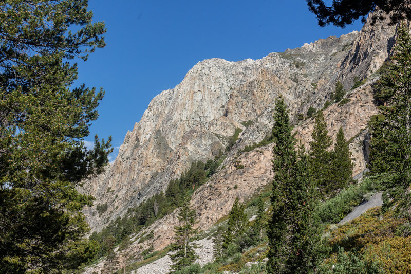 The southern flank of Mount Bago