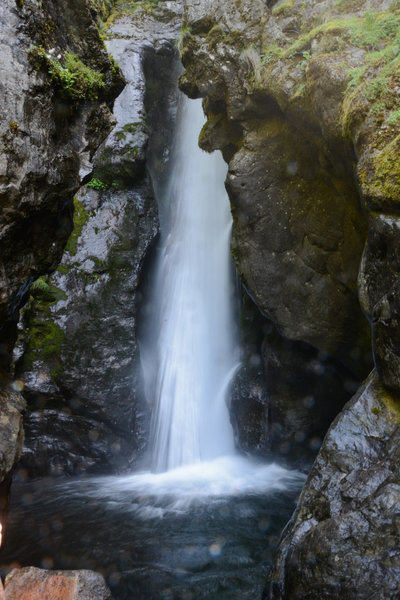 Pool of the Winds from the end of the spur trail.