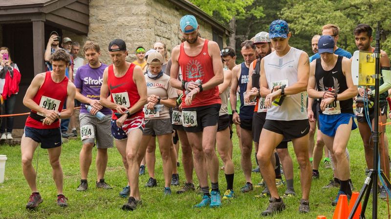 Trail of Four Winds 25K, May 4, 2019, Start/Finish Line