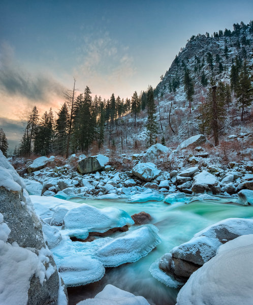 Icicle Creek and Ridge Spur Viewpoint