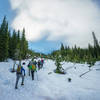 Approach in Washington Pass