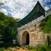 This is the gate where the trail begins to take a more easternly direction on the ridge