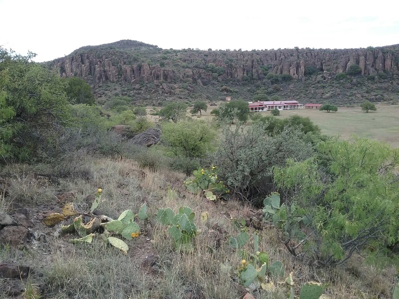 View of the post  hospital