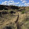 Nice singletrack through the mine areas