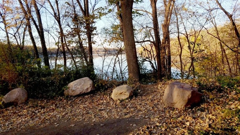 Crosby Lake from the trailhead.