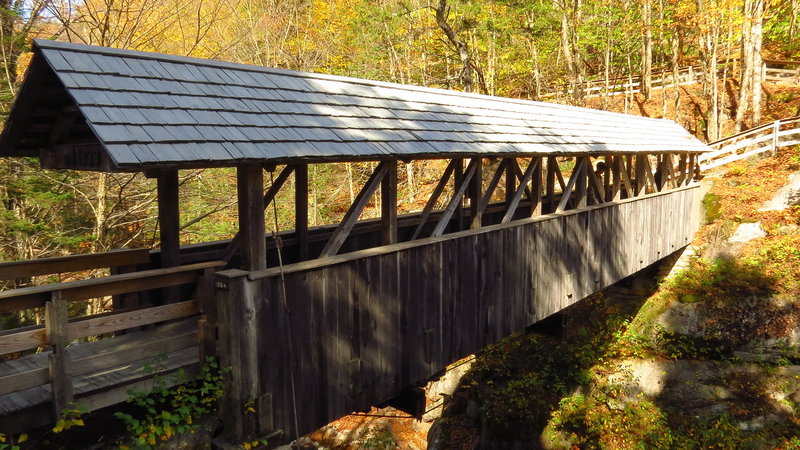 Pemigewasset River, Flume Gorge, Covered Bridge