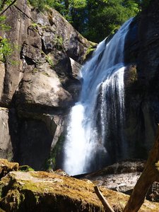 Golden Falls from below.