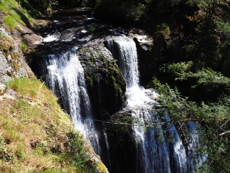 The top of Golden Falls