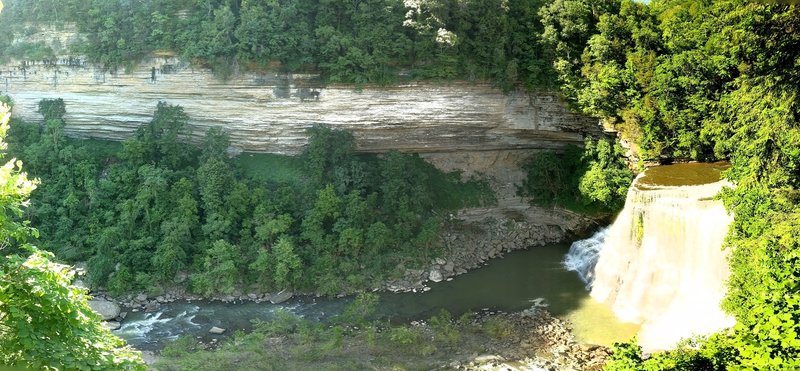 Big Falls and Cliff Face