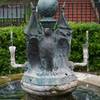 A fountain at the beginning of the trail is fed from the hot springs in the area.