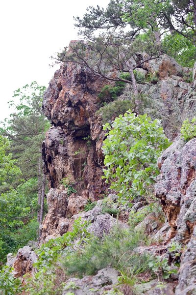 Goat Rock from the trail.