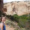 Lower Calf Creek Trail with Sydney.