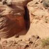 Mini Slot on the trail to Reflection Canyon.