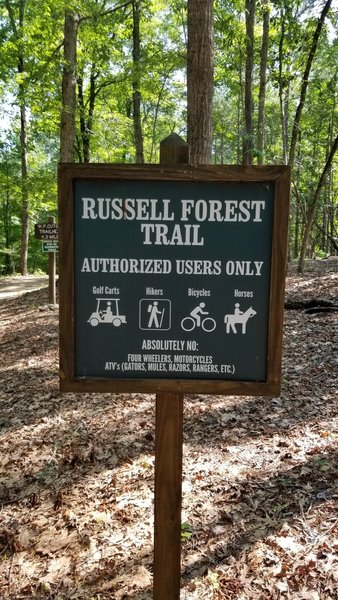 Trail Sign